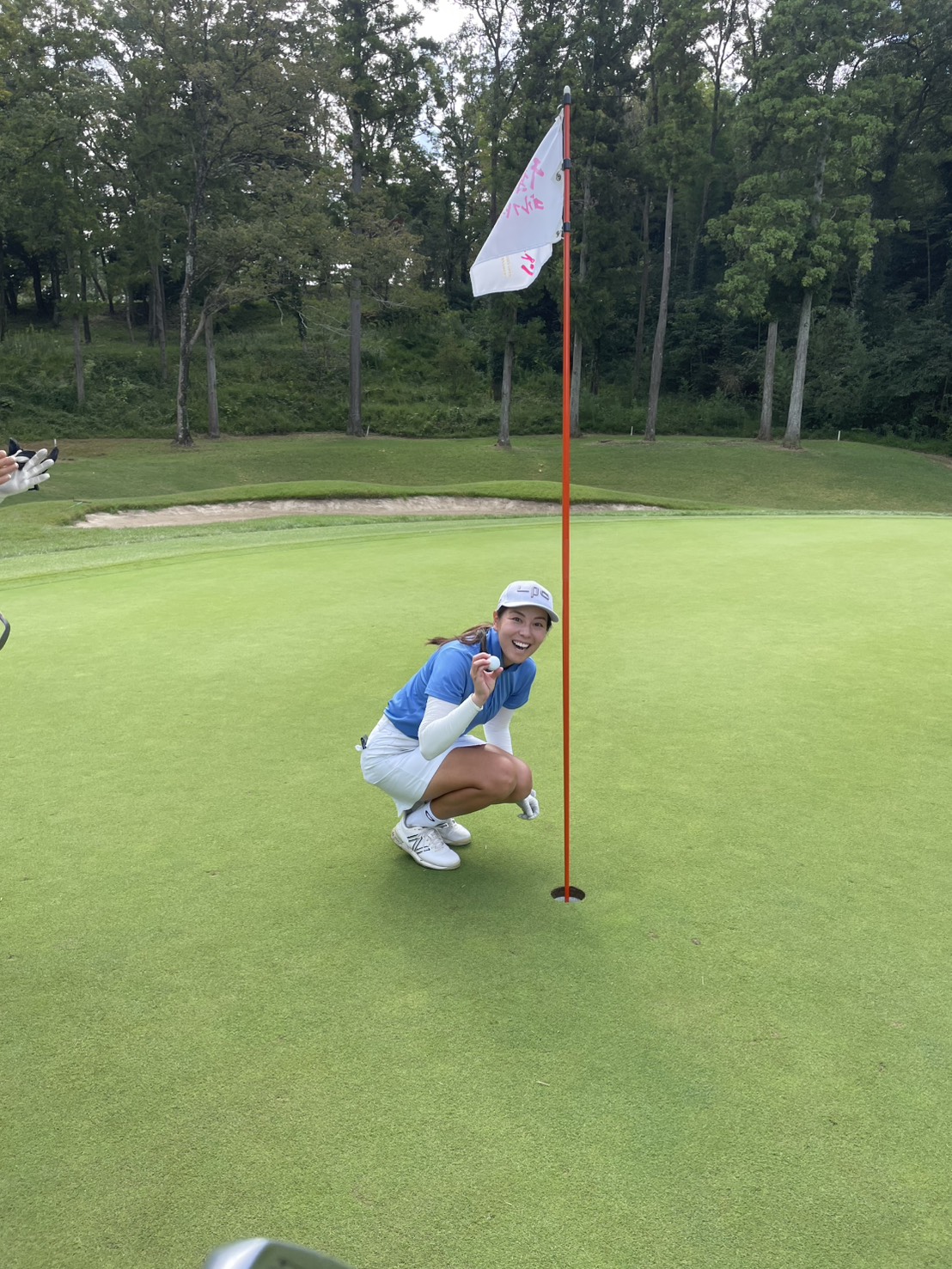 ホールインワン達成の記念写真